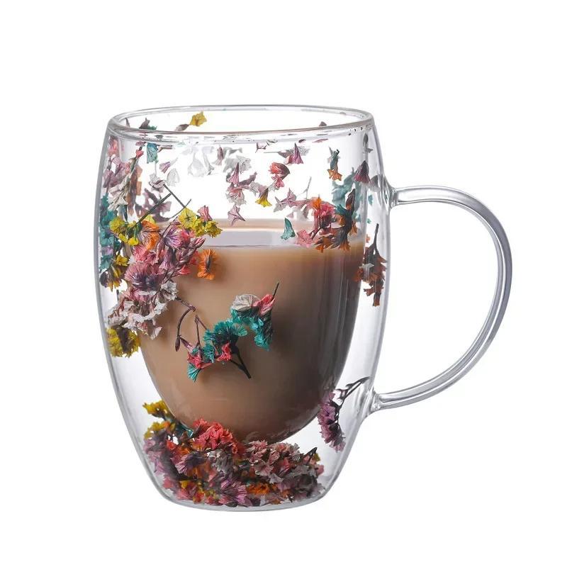 Elegant Glass Mug – Perfect for Travel