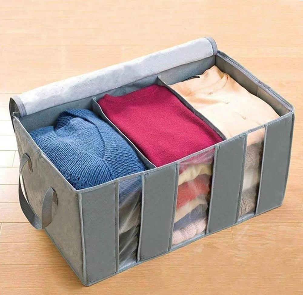 Product Name: 3 Compartment Cloth Storage Organizer
