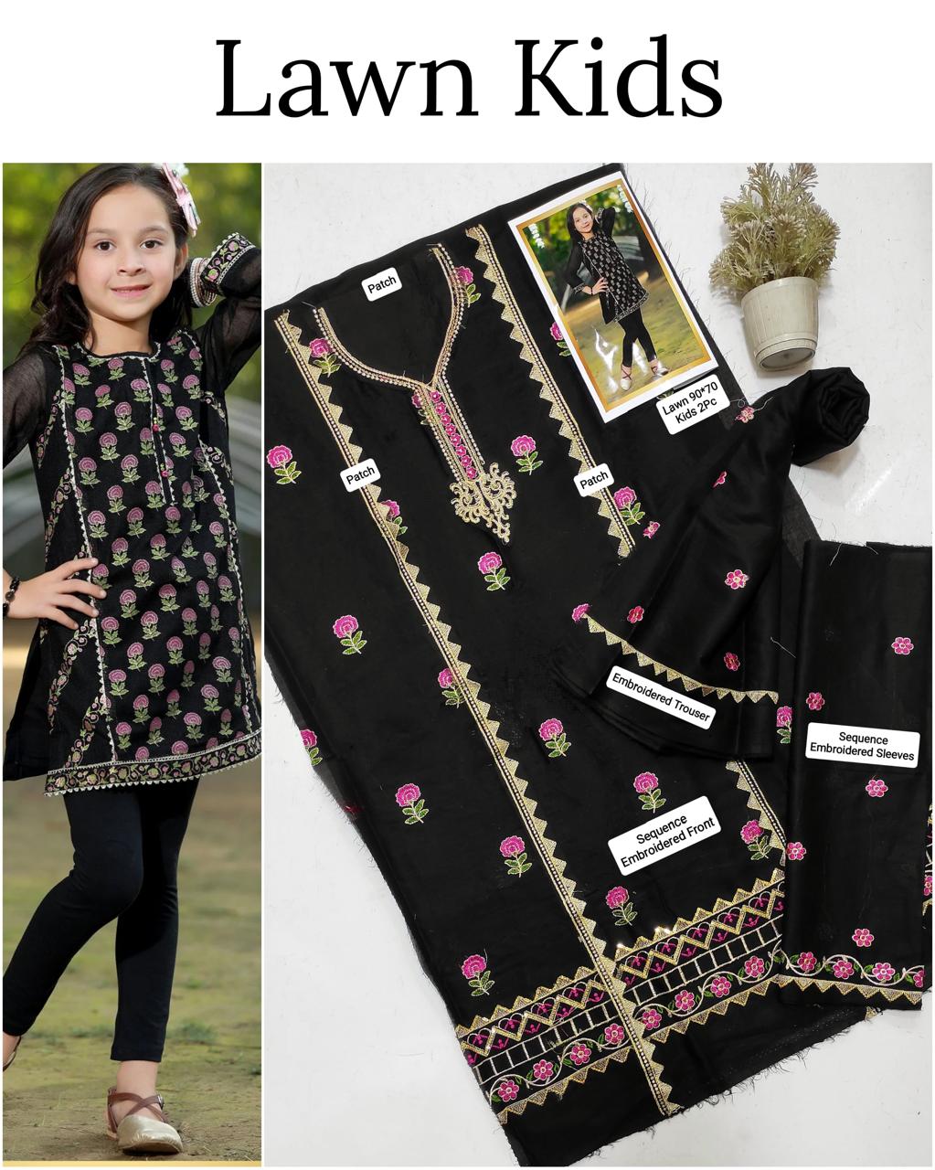 🎊🥳 *SALE SALE SALE*🥳🎊

LAWN _ KIDS 2PC UNSTITCHED COLLECTION*