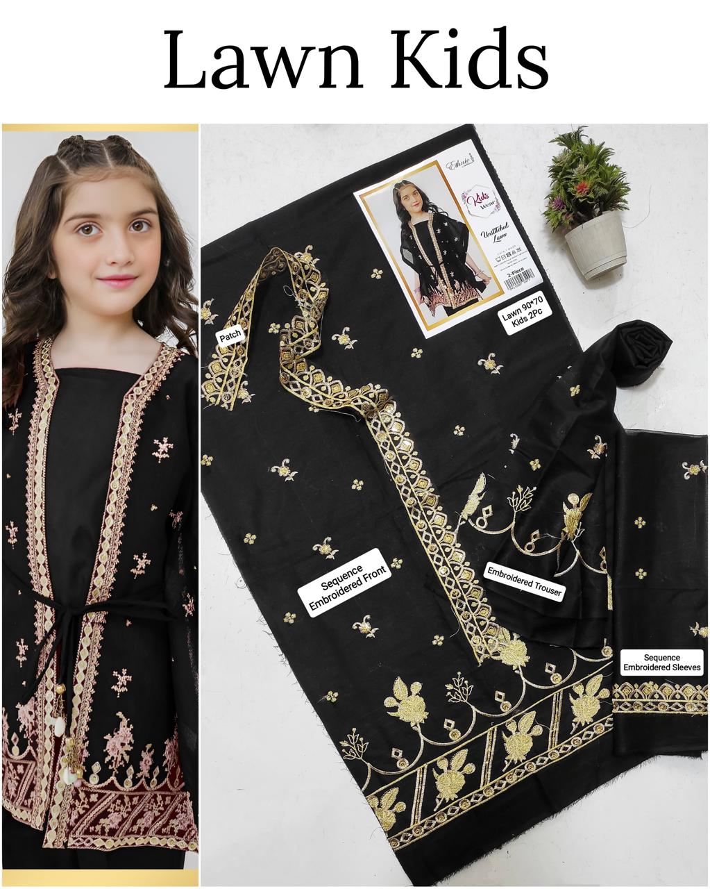 🎊🥳 *SALE SALE SALE*🥳🎊

LAWN _ KIDS 2PC UNSTITCHED COLLECTION*