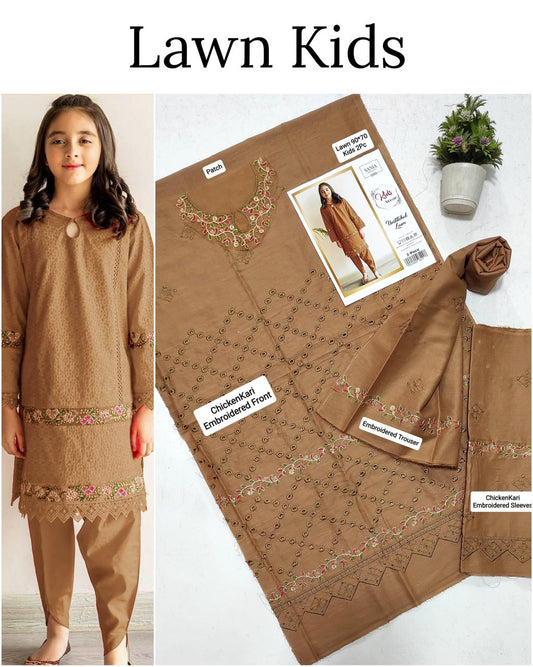 🎊🥳 *SALE SALE SALE*🥳🎊

LAWN _ KIDS 2PC UNSTITCHED COLLECTION*