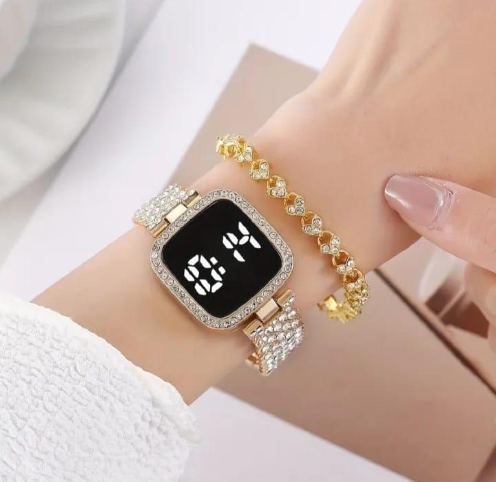 Women's Battery Operated, Water Resistant Watch