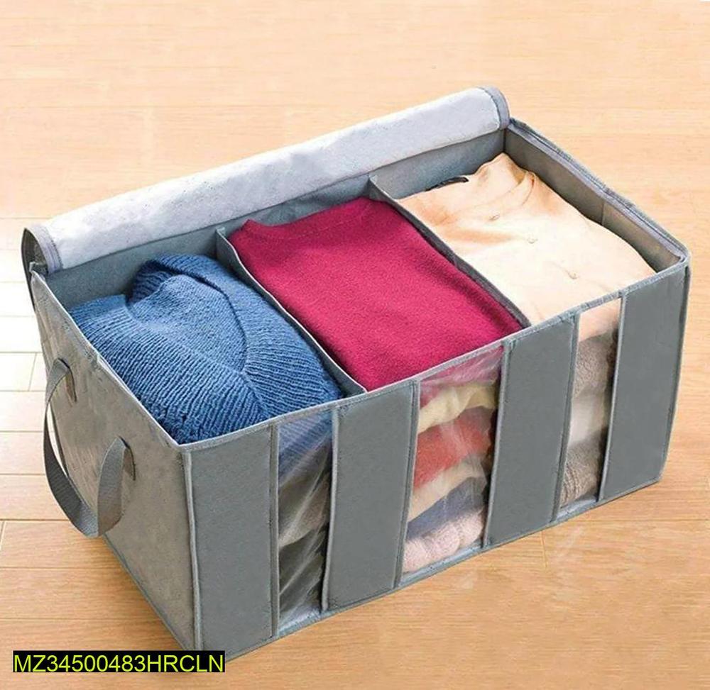 Product Name: 3 Compartment Cloth Storage Organizer
