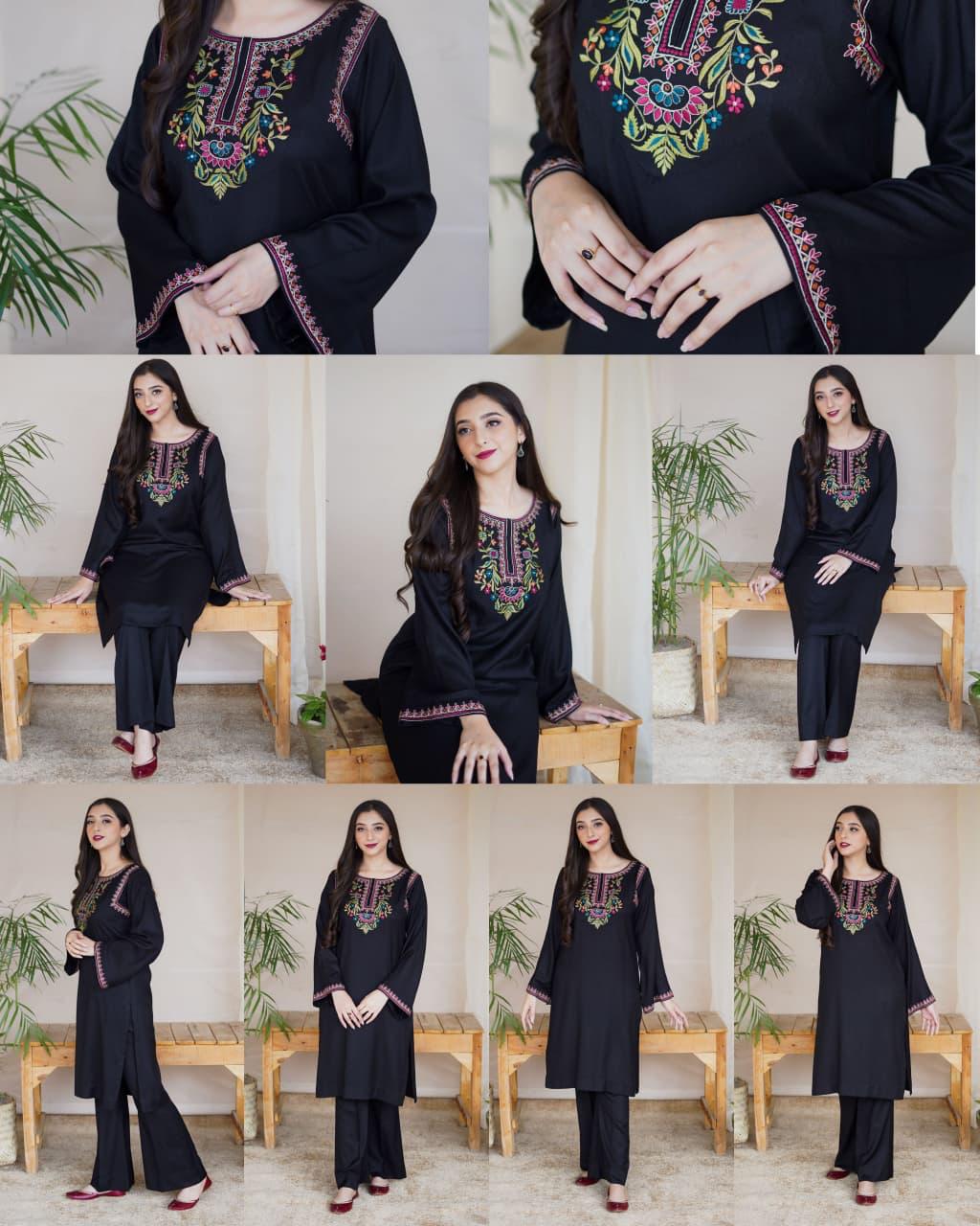 ❄️ Winter Collection 2025 – ASLING Embroidered 3-Piece ❄️