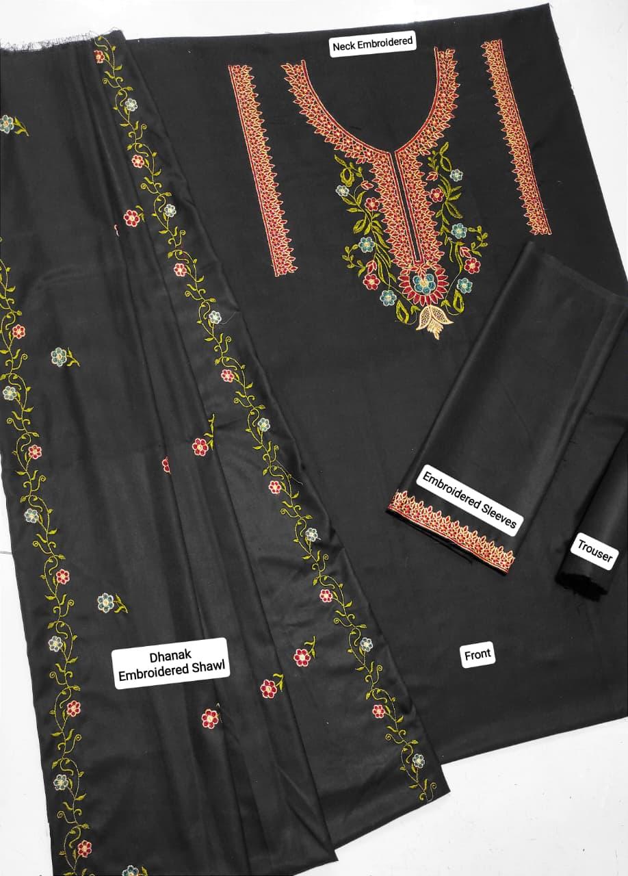❄️ Winter Collection 2025 – ASLING Embroidered 3-Piece ❄️